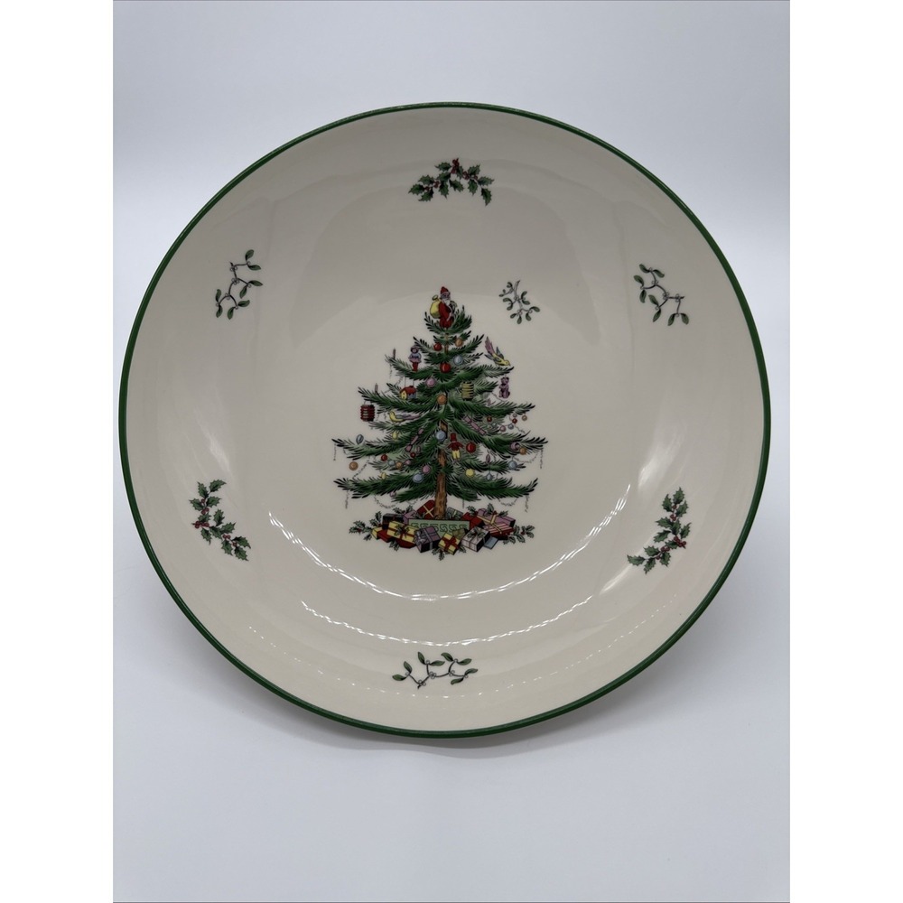Spode Christmas Tree Pasta Serving Bowl